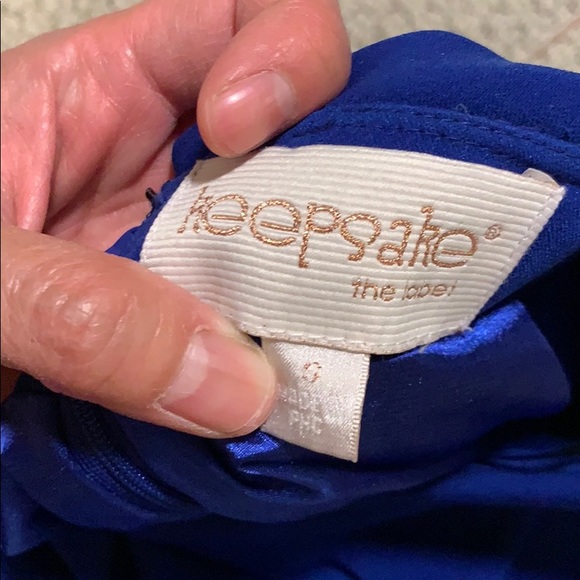 Keepsake the label cobalt skirt small asymmetric - Picture 5 of 7